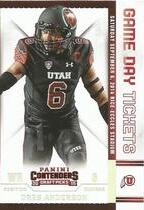 2015 Panini Contenders Draft Picks Game Day Tickets #17 Dres Anderson