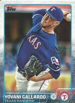 2015 Topps Base Set Series 2 #552 Yovani Gallardo