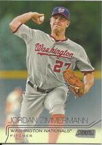 2015 Stadium Club Base Set #42 Jordan Zimmermann