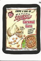 2016 Topps MLB Wacky Packages #78 Richmond Flying Squirrels Caramel Corn