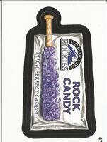 2016 Topps MLB Wacky Packages #47 Rockies Rock Candy