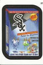 2016 Topps MLB Wacky Packages #57 White Sox Laundry Detergent