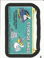 2016 Topps MLB Wacky Packages #69 Myrtle Beach Pelicans Storage Bags