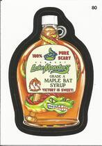 2016 Topps MLB Wacky Packages #80 Vermont Lake Monsters Maple Syrup