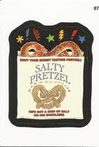 2016 Topps MLB Wacky Packages #87 Salty Pretzel