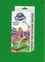 2016 Topps MLB Wacky Packages Grass-Colored Border #71 Asheville Tourists Selfie Stick