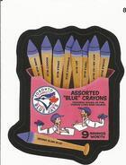 2016 Topps MLB Wacky Packages #8 Blue Jays Blue Crayons