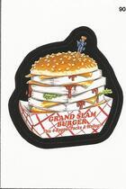 2016 Topps MLB Wacky Packages #90 Grand Slam Burger