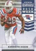 2016 Panini Contenders Draft Picks Rush Week #7 Kenneth Dixon