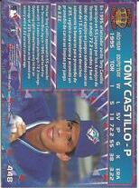 1996 Pacific Base Set #448 Tony Castillo