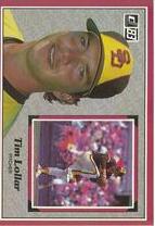 1983 Donruss Action All Stars #37 Tim Lollar