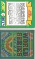 1991 Score World Series Trivia (Green Backs) #50 Casey Conquers