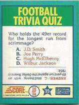 1989 Score Trivia Quiz #16 Football Trivia Quiz