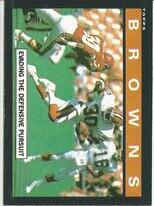 1985 Topps Base Set #221 Cleveland Browns