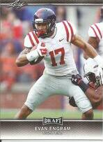 2017 Leaf Draft #29 Evan Engram