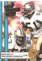 1990 Action Packed All-Madden #49 Vaughan Johnson|Sam Mills