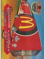 1996 Wheels Crown Jewels Elite Ruby #61 Bill Elliott'S Tran