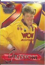 1996 Wheels Crown Jewels Elite Ruby #75 Steve Grissom