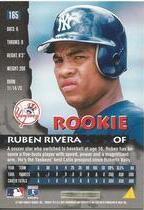 1996 Pinnacle Base Set #165 Ruben Rivera