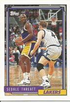 1992 Topps Base Set #45 Sedale Threatt