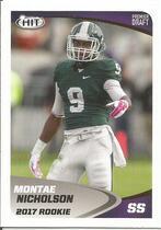 2017 SAGE Hit Premier Draft High Series #75 Montae Nicholson