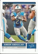 2017 Score Base Set #132 Ameer Abdullah