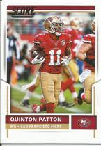 2017 Score Base Set #138 Quinton Patton