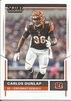 2017 Score Base Set #42 Carlos Dunlap