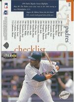 1996 Upper Deck Collectors Choice #408 Padres Checklist