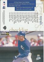 1996 Upper Deck Collectors Choice #411 Royals checklist