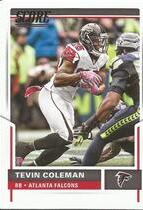 2017 Score Base Set #73 Tevin Coleman