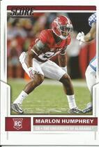 2017 Score Base Set #409 Marlon Humphrey