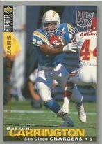 1995 Upper Deck Collectors Choice Player's Club #338 Darren Carrington