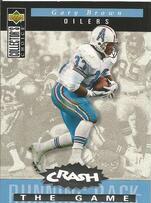 1994 Upper Deck Collectors Choice Crash the Game Silver Redemption #C14 Gary Brown