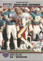 1990 Pro Set Super Bowl 160 #127 Mike Nelms