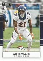 2017 Playoff Base Set #27 Aqib Talib