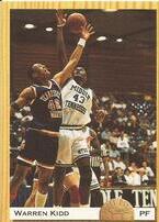 1993 Classic Draft Picks #48 Warren Kidd