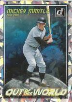 2018 Donruss Out of This World Crystals #7 Mickey Mantle