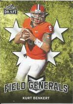 2018 Leaf Draft Field Generals #FG-05 Kurt Benkert