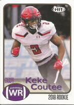2018 SAGE Hit Premier Draft High Series #94 Keke Coutee