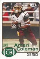 2018 SAGE Hit Premier Draft High Series #101 Amari Coleman