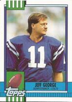 1990 Topps Traded #41T Jeff George