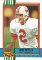 1990 Topps Traded #54 Steve Christie