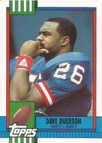 1990 Topps Traded #61 Dave Duerson