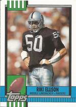 1990 Topps Traded #98 Riki Ellison