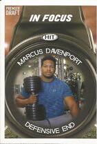 2018 SAGE Hit Premier Draft High Series #110 Marcus Davenport