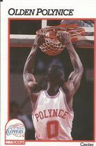 1991 NBA Hoops Base Set #97 Olden Polynice