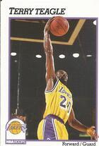 1991 NBA Hoops Base Set #104 Terry Teagle
