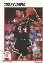 1991 NBA Hoops Base Set #109 Terry Davis