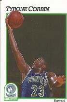 1991 NBA Hoops Base Set #125 Tyrone Corbin